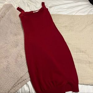 Red Francesca’s dress